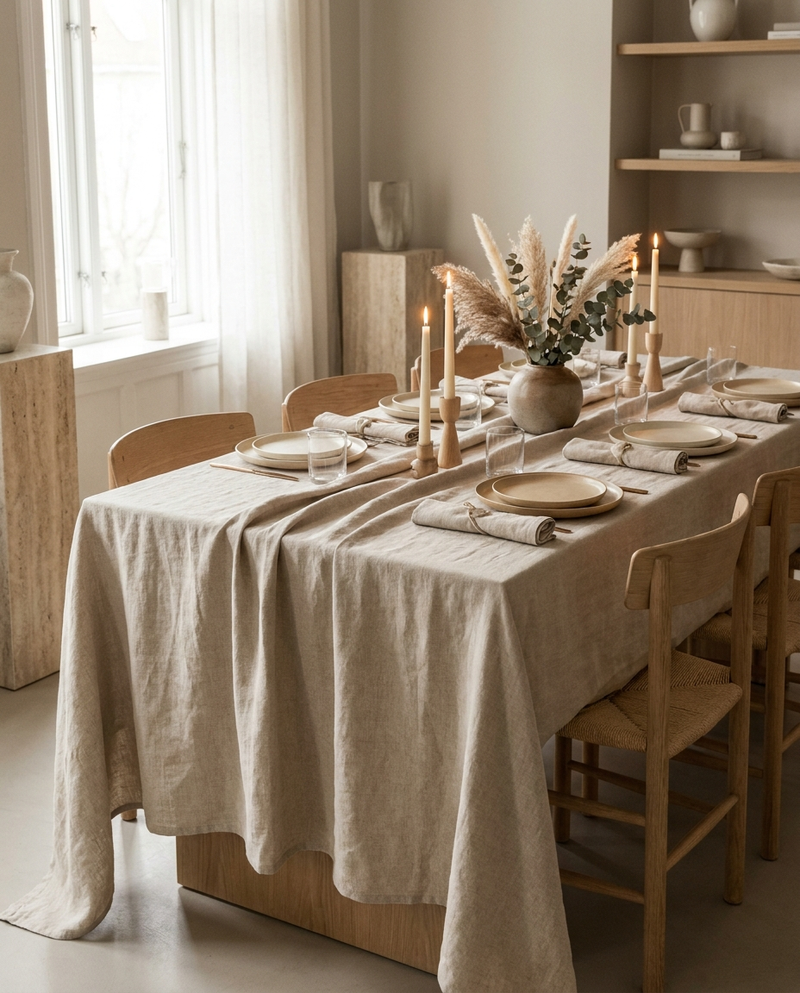 Nappe de Table en Lin 100%