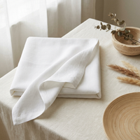 Nappe de Table en Lin 100% - blanc - StudioSoie