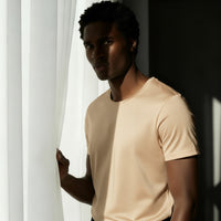 T-Shirt Homme 70% Soie - StudioSoie