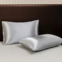 Set de 2 Taies d'Oreiller en Satin de Soie - StudioSoie