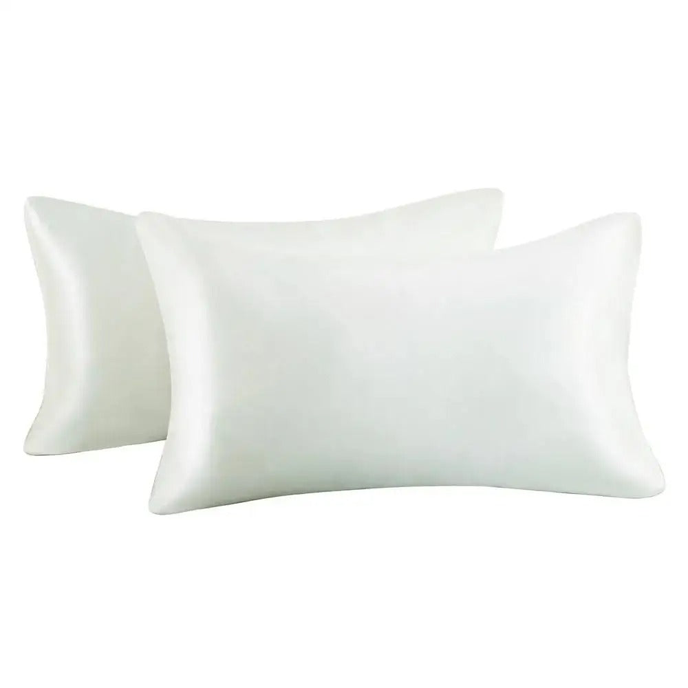 2 Taies d'Oreiller en Satin - StudioSoie