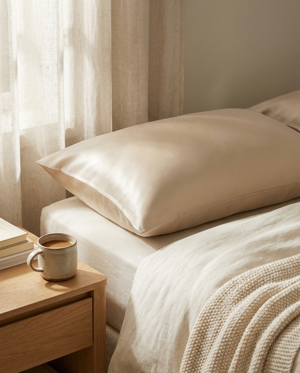 Taie d'Oreiller en soie 30MM