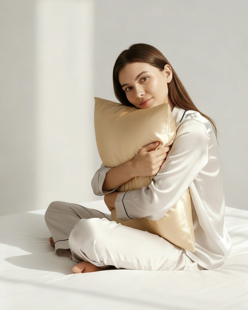 22MM selyem párnahuzat