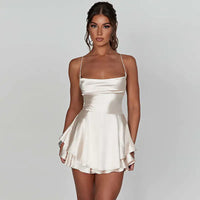 Robe en Satin-Collection Noël - StudioSoie