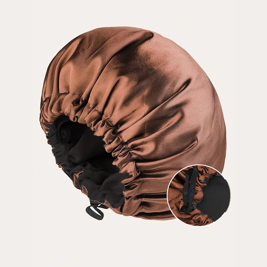 Bonnet en Satin - StudioSoie -  