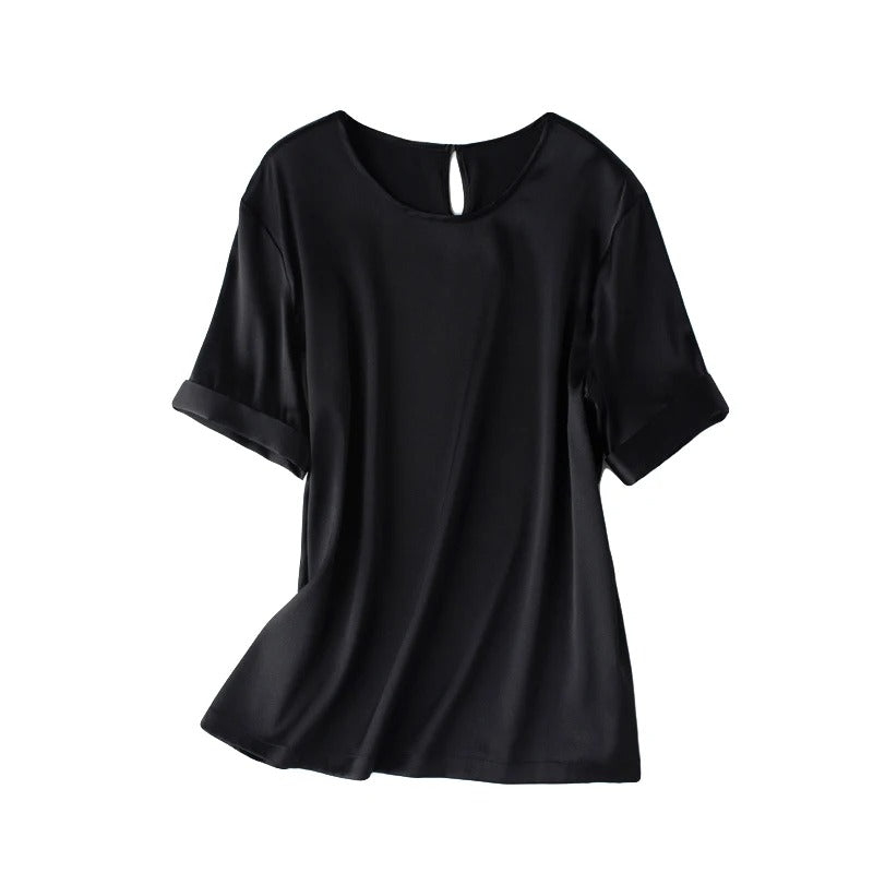 T-Shirt en Soie-Femme - StudioSoie