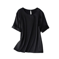 T-Shirt en Soie-Femme - StudioSoie