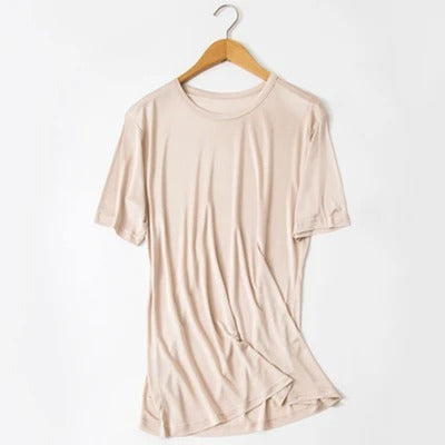 T-Shirt Homme 70% Soie - StudioSoie
