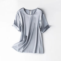 T-Shirt en Soie-Femme - StudioSoie