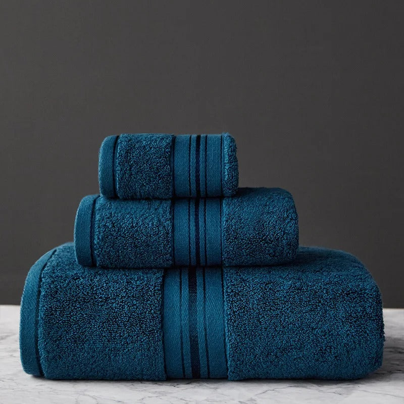 Ensemble de Serviette de Bain-Coton Egyptien - StudioSoie