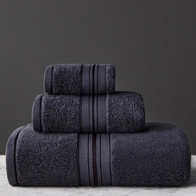 Ensemble de Serviette de Bain-Coton Egyptien - StudioSoie