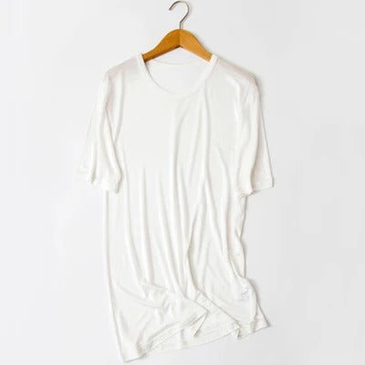 T-Shirt Homme 70% Soie - StudioSoie